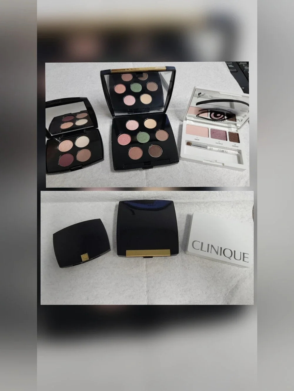 NWOB's-Lancôme, & Clinique Eyeshadow Palettes (set of 3) beautiful colors